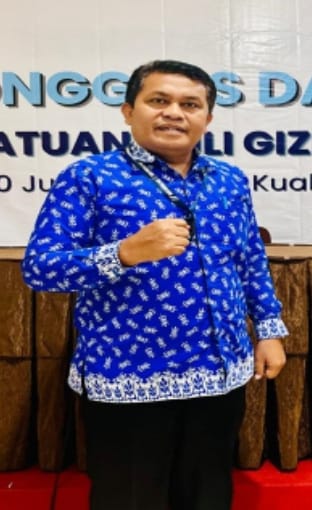 Dr. Aripin Ahmad, S.SiT., M.Kes., Dietisien, AIFO.